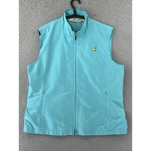 Magnolia Lane Tech Vest Masters Tech 1/4 Zip Vest Light Blue Women Large